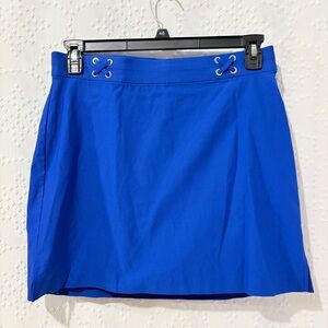 Preppy Nautical Coastal Chic Cobalt Blue Tennis Golf Skort Classic